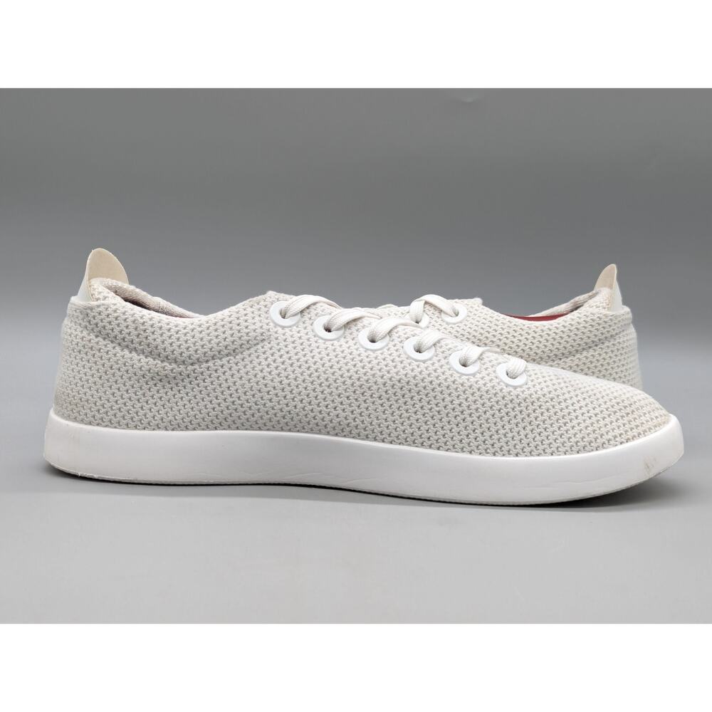 Allbirds TP Tree Pipers Men's White Light Grey Knit Wool Sneakers Shoes Size 13 - Picture 7 of 10